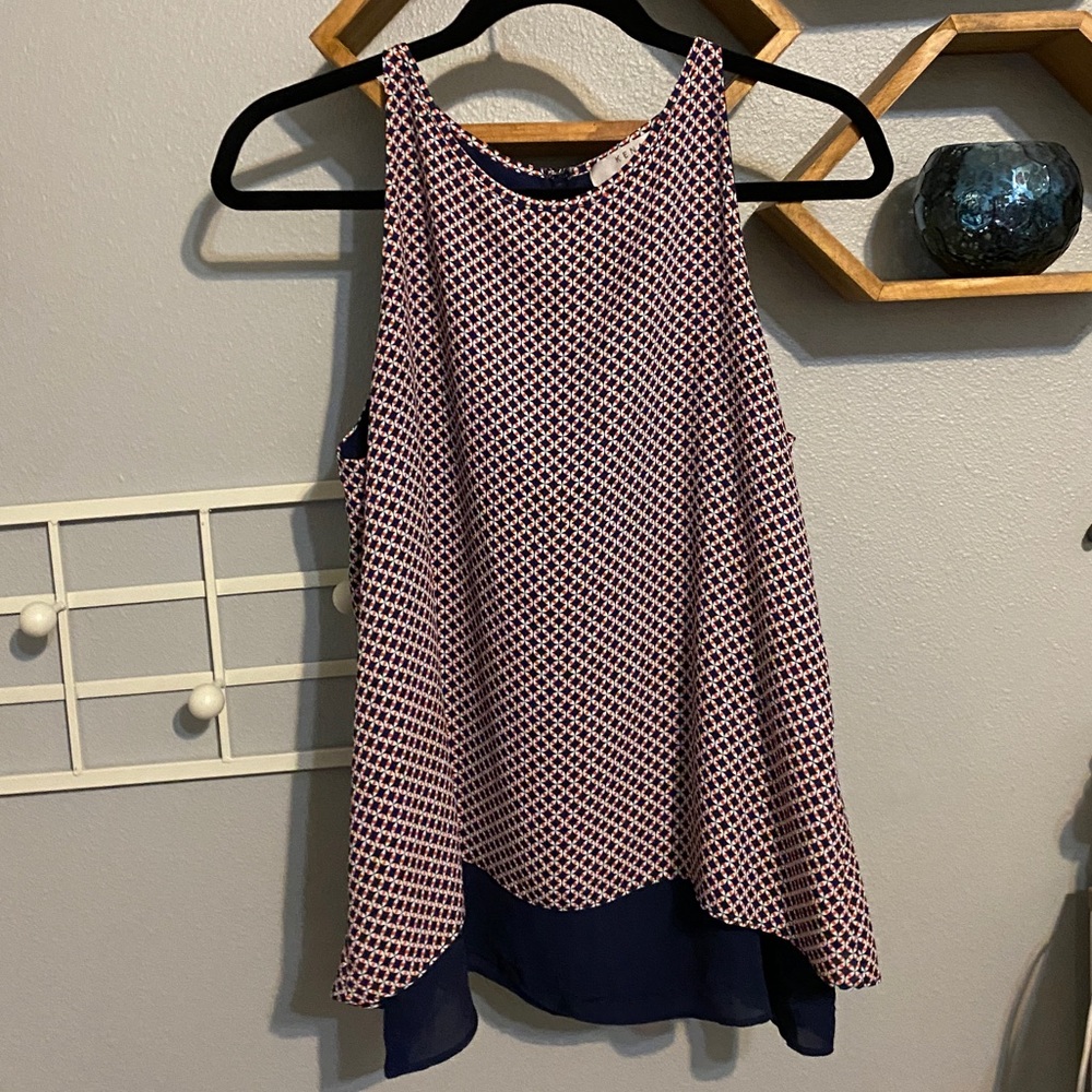 Kenar Layered Patterned Tank - image 1